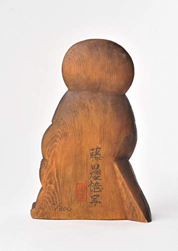 Amazon.co.jp: 木喰仏「如意輪観音像」 （木製：桧）原型－藤田